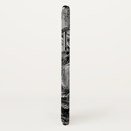 Illustratie kerstfeestscène Case-Mate iPhone case (Achterkant / rechts)