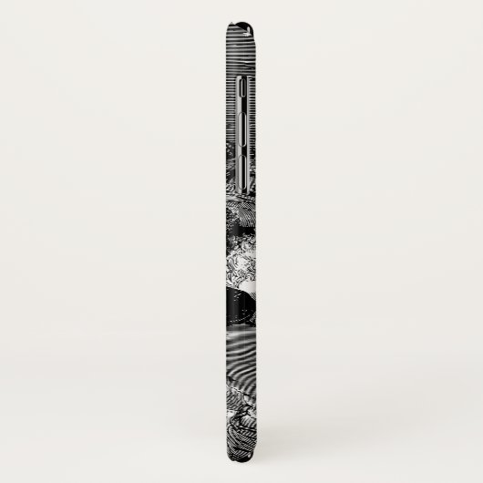 Illustratie kerstfeestscène Case-Mate iPhone case (Achterkant/links)