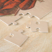 Illustratie  kerstman (1907) legpuzzel (Zijkant)