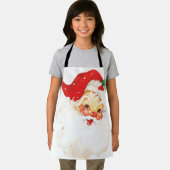 Illustratie  kerstman schort (Insitu)