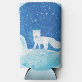 Illustratie kleine poolvos (Vulpes lagopus) (Voorkant)