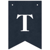 Illustratie: Knot Bunting Banner Flags - marine (Tweede vlag)