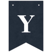 Illustratie: Knot Bunting Banner Flags - marine (Derde vlag)