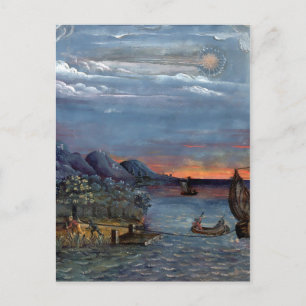 illustratie kometboek Argentum Briefkaart