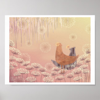 Illustratie koningin Anne's Sweet Memory2 Afdrukke Poster