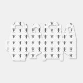 Illustratie koningin bij klassieke tekening bedankdoosjes (Uitgevouwen)