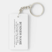  ILLUSTRATIE Kow Monogram 2 Sleutelhanger met zijk (achterkant)