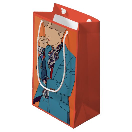 Illustratie Kpop Klein Cadeauzakje (Voorkant Gekanteld)