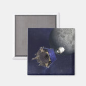 Illustratie kunstenaar magneet (Voorkant / Achterkant)