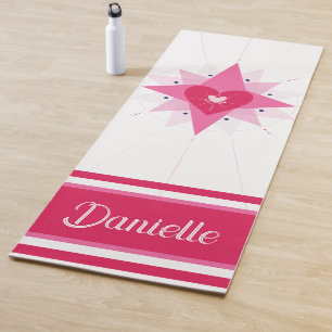 Illustratie liefdeshart Yoga Mat