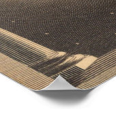 Illustratie  maan poster (Hoek)