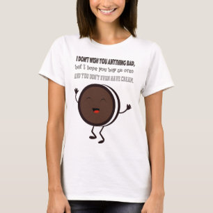 Illustratie met een citaat over Oreo T-shirt
