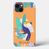 Illustratie met tropische Oerwouden Case-Mate iPhone Case (Achterkant)