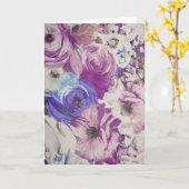 Illustratie met vintage rozen bloempatroon kaart (Gele Bloem)