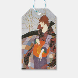 Illustratie Mode herfst, januari 1919 Cadeaulabel
