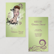 Illustratie Mode mooi gezicht