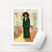 Illustratie Mode Stijl boek Muismat (Met muis)