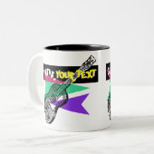 Illustratie Mok gitaar Legend Retro (Voorkant links)