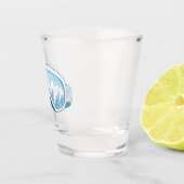Illustratie Mountain Ski Goggles Shot Glas (Rechts)
