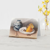 Illustratie muis (muizen-musculus) kaart (Gele Bloem)