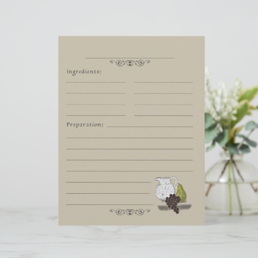 Illustratie Multomap pagina's Rustic still Life Re (Staand voorkant)