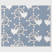 illustratie naadloos patroonwiel en tu cadeaupapier (Vlak)