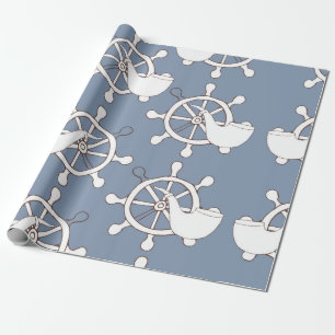 illustratie naadloos patroonwiel en tu cadeaupapier