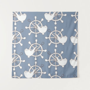  illustratie naadloos patroonwiel en tu wandkleed