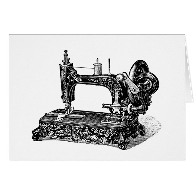 illustratie naaimachine 1800s (Voorkant Horizontaal)