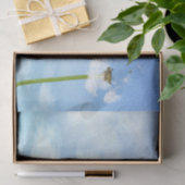 Illustratie Natuur Dandelion Blue Sky Tissuepapier (Geschenk)