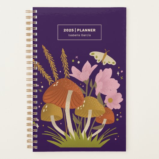 Illustratie natuur planner (Voorkant)