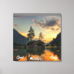 Illustratie Natuurlijke Zin Opgespannen Canvasprin Canvas Afdruk