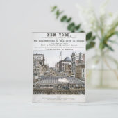  illustratie New York Briefkaart (Staand voorkant)