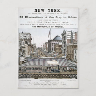  illustratie New York Briefkaart