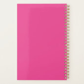 Illustratie nr. Drama Llama Monogram Planner (Achterkant)