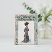  illustratie ontwerp Mode dames Briefkaart (Staand voorkant)