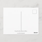  illustratie ontwerp Mode dames Briefkaart (Achterkant)