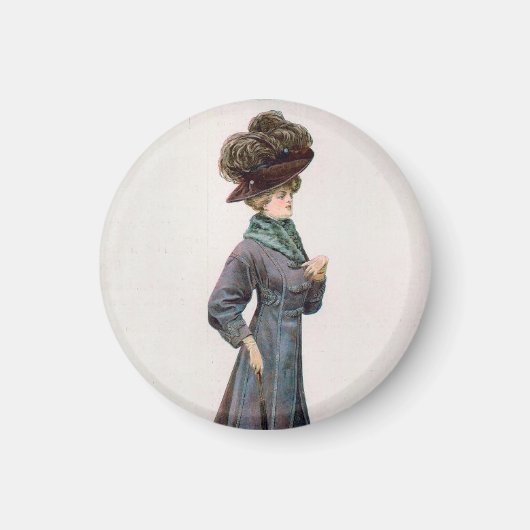  illustratie ontwerp Mode dames Magneet (Voorkant)