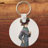 illustratie ontwerp Mode dames Sleutelhanger (Voorkant)