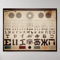 Illustratie ooggrafiek