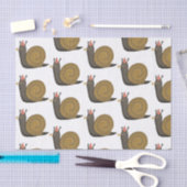 Illustratie partijslak tissuepapier (Craft)