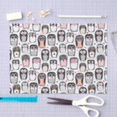 illustratie pinguïn achtergrond tissuepapier (Craft)