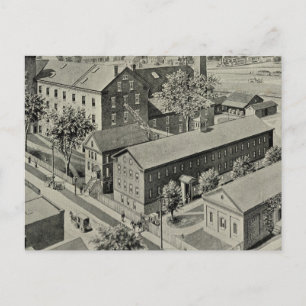 Illustratie Plainville Connecticut Briefkaart