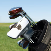 illustratie Platenspeler cartoon Golfheadcover (Insitu)