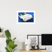 Illustratie Poster Triumph Spitfire (Thuiskantoor)