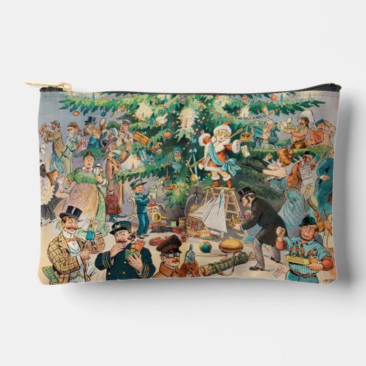 illustratie Puck's Christmas Tree, 1902 Etui (Voorkant)