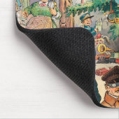  illustratie Puck's Christmas Tree, 1902 Muismat (Hoek)