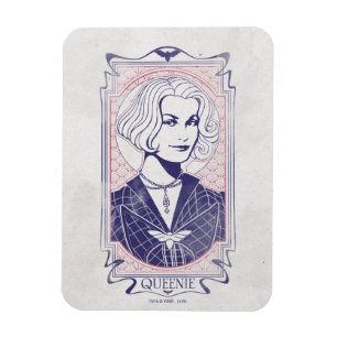 Illustratie QUEENIE GOLDSTEIN™ Magneet