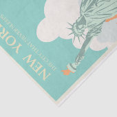  Illustratie Reizen New York Tissuepapier (Detail)