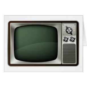 Illustratie Retro-tv